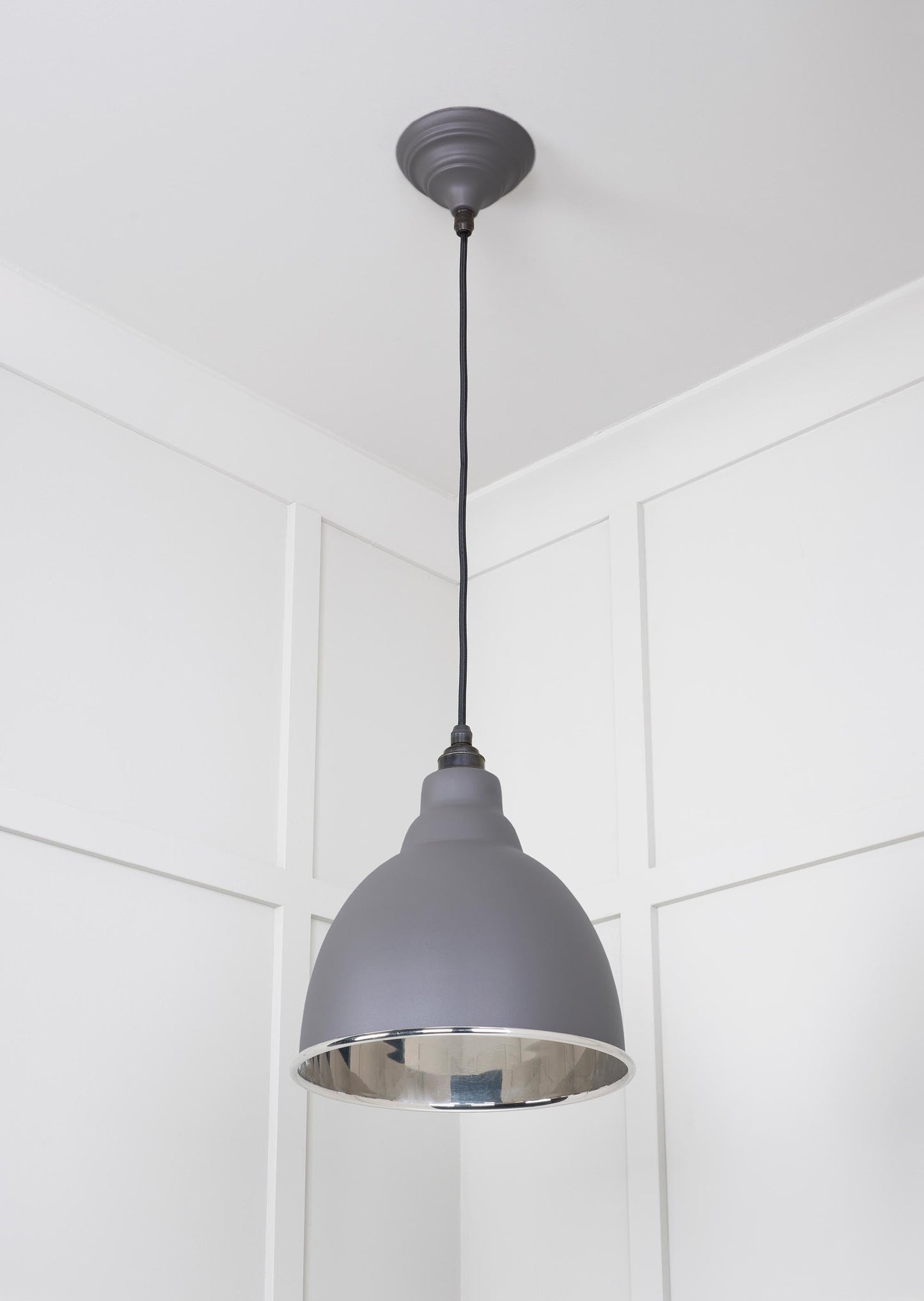 From The Anvil Smooth Nickel Brindley Pendant