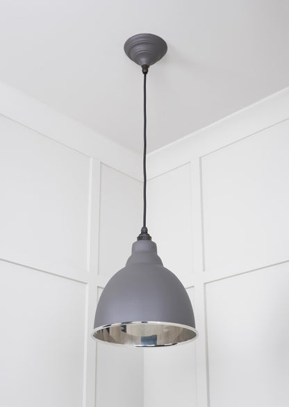 From The Anvil Smooth Nickel Brindley Pendant