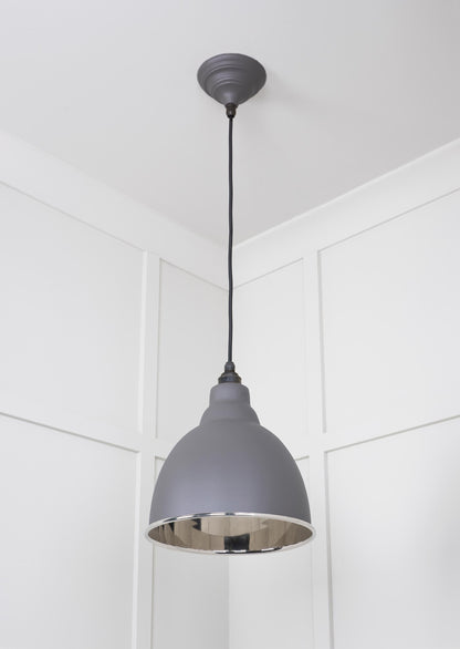 From The Anvil Smooth Nickel Brindley Pendant