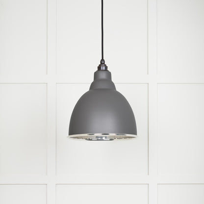 From The Anvil Smooth Nickel Brindley Pendant