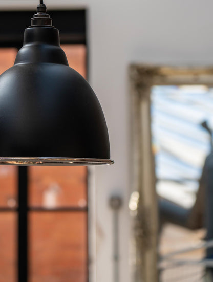 From The Anvil Smooth Nickel Brindley Pendant