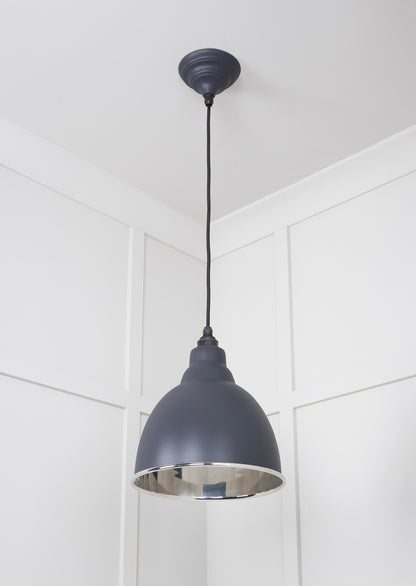 From The Anvil Smooth Nickel Brindley Pendant