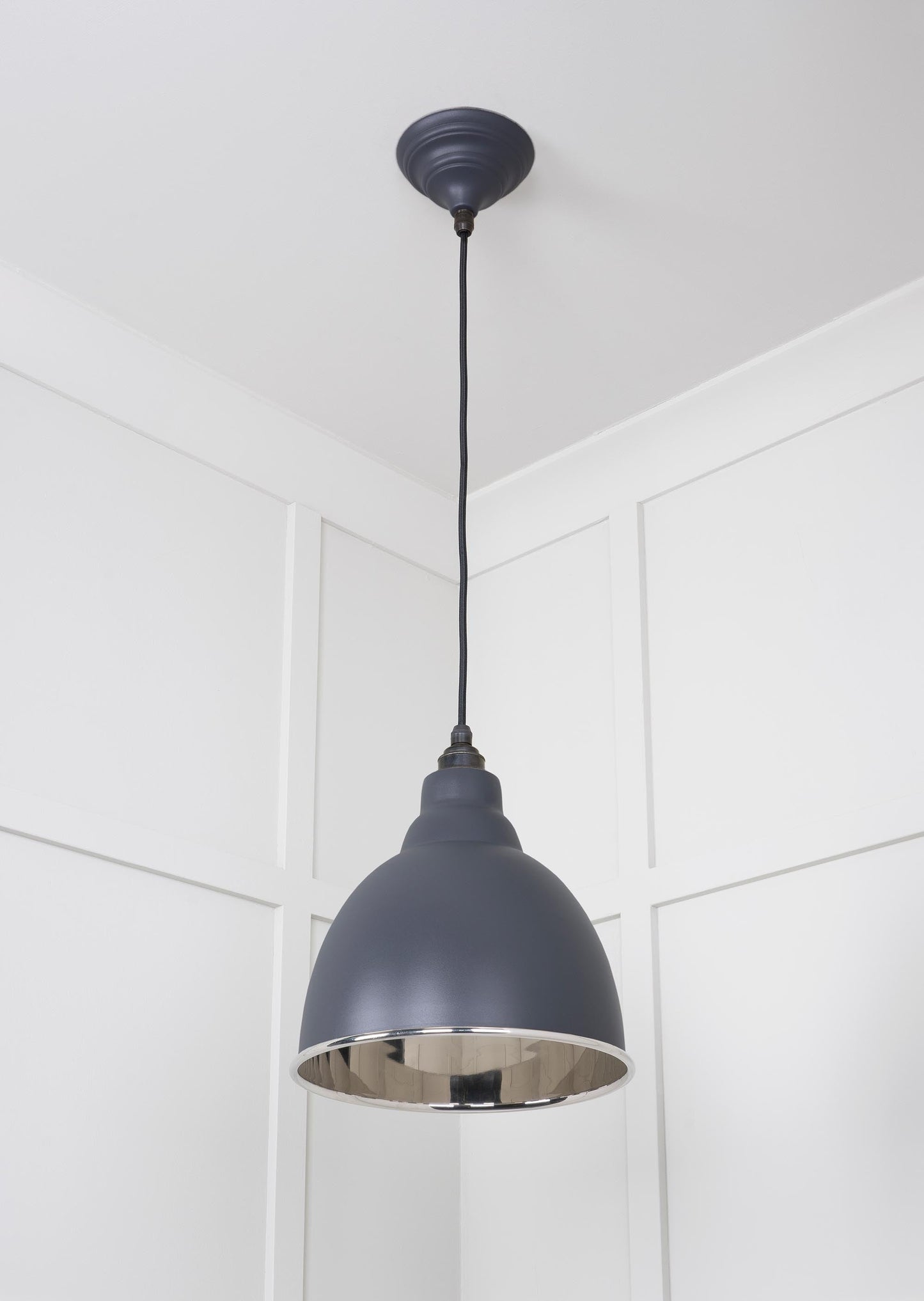 From The Anvil Smooth Nickel Brindley Pendant
