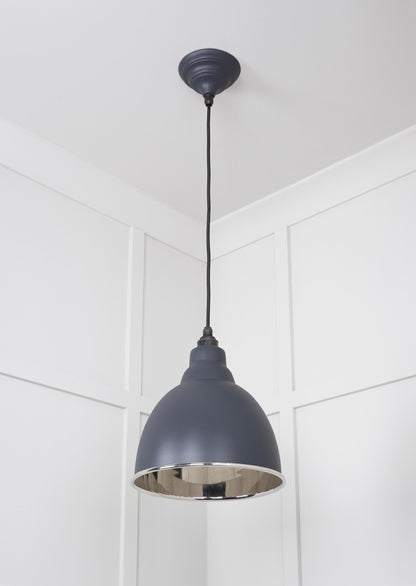 From The Anvil Smooth Nickel Brindley Pendant