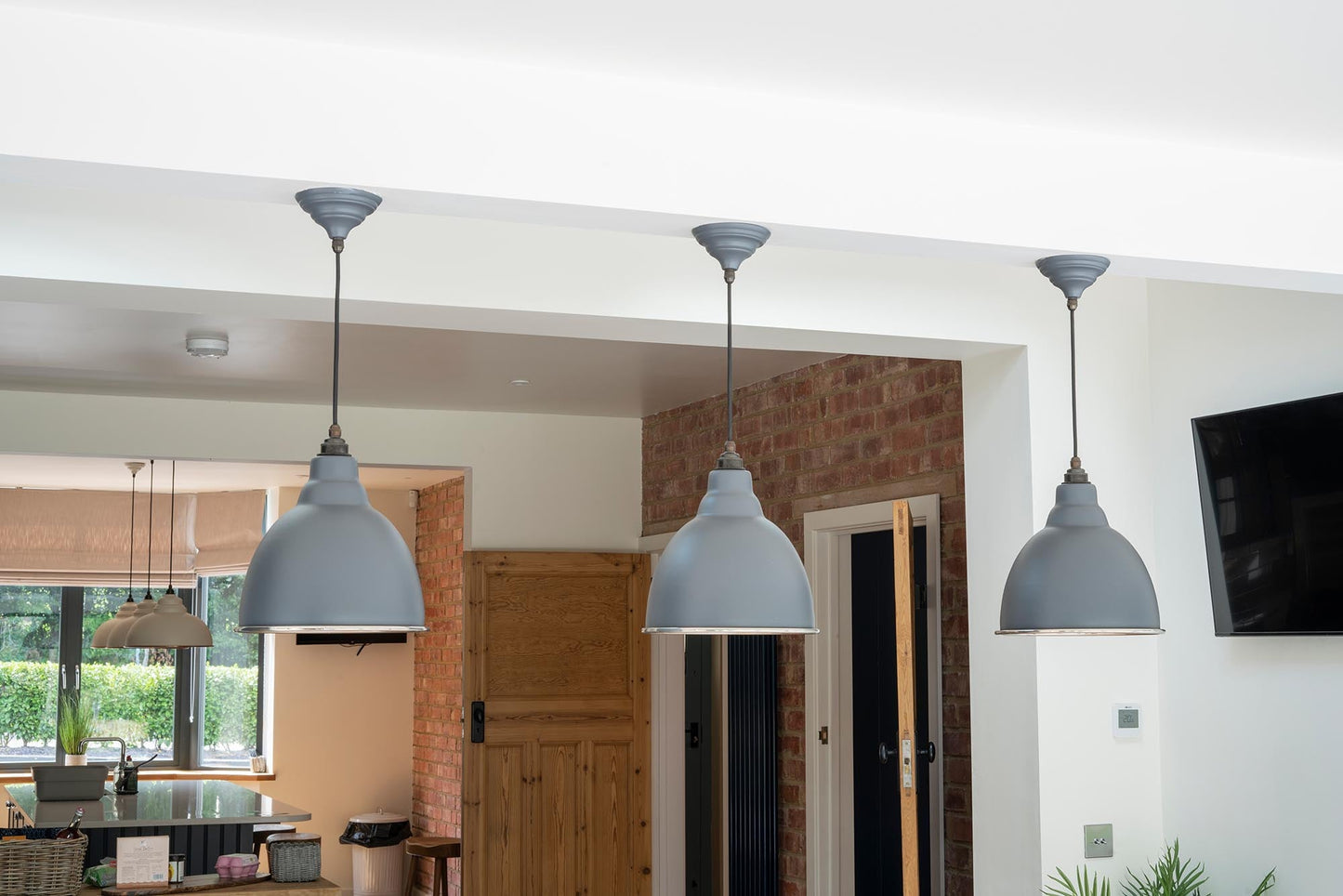 From The Anvil Smooth Nickel Brindley Pendant