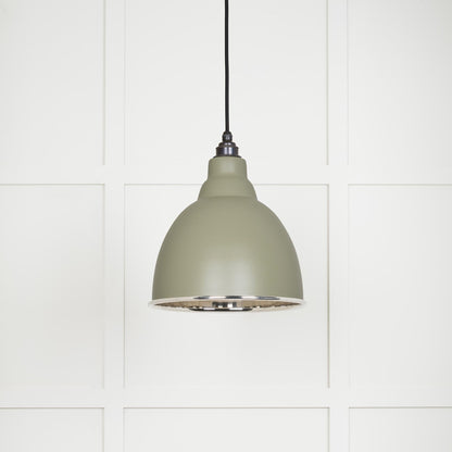 From The Anvil Smooth Nickel Brindley Pendant