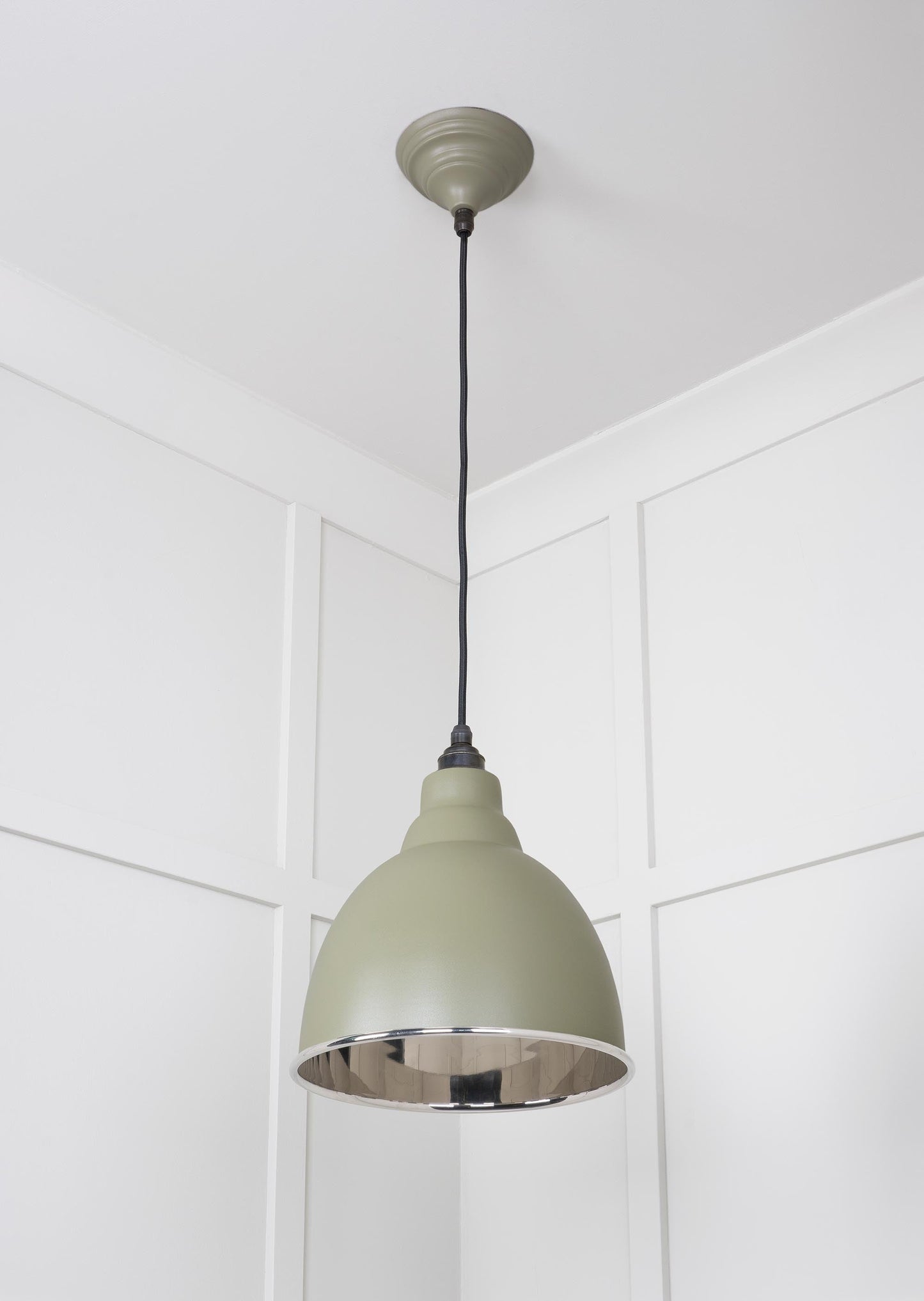 From The Anvil Smooth Nickel Brindley Pendant