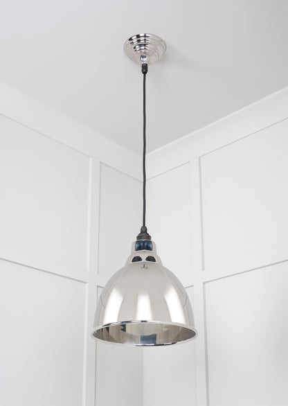 From The Anvil Smooth Nickel Brindley Pendant