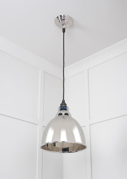 From The Anvil Smooth Nickel Brindley Pendant