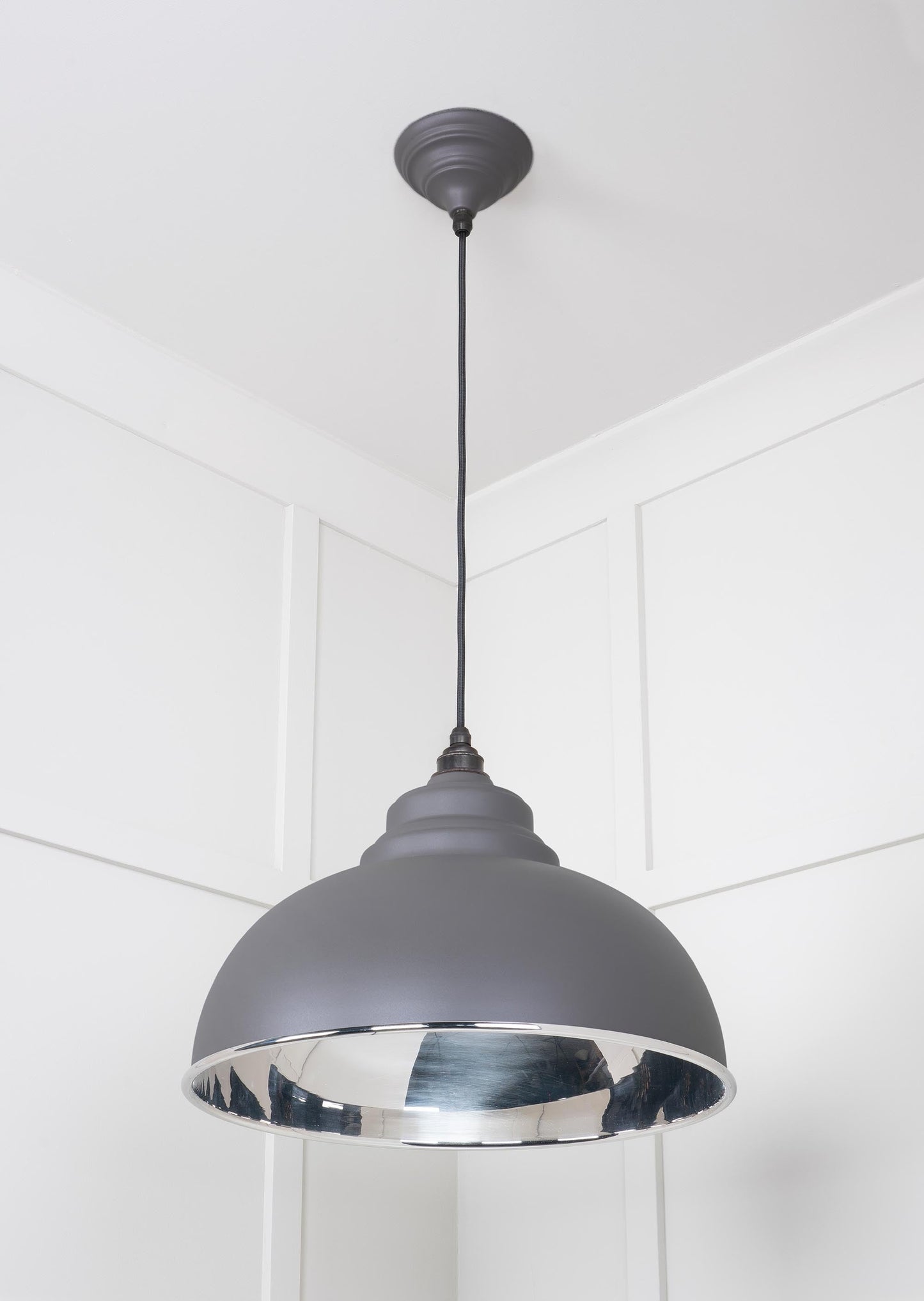 From The Anvil Smooth Nickel Harborne Pendant