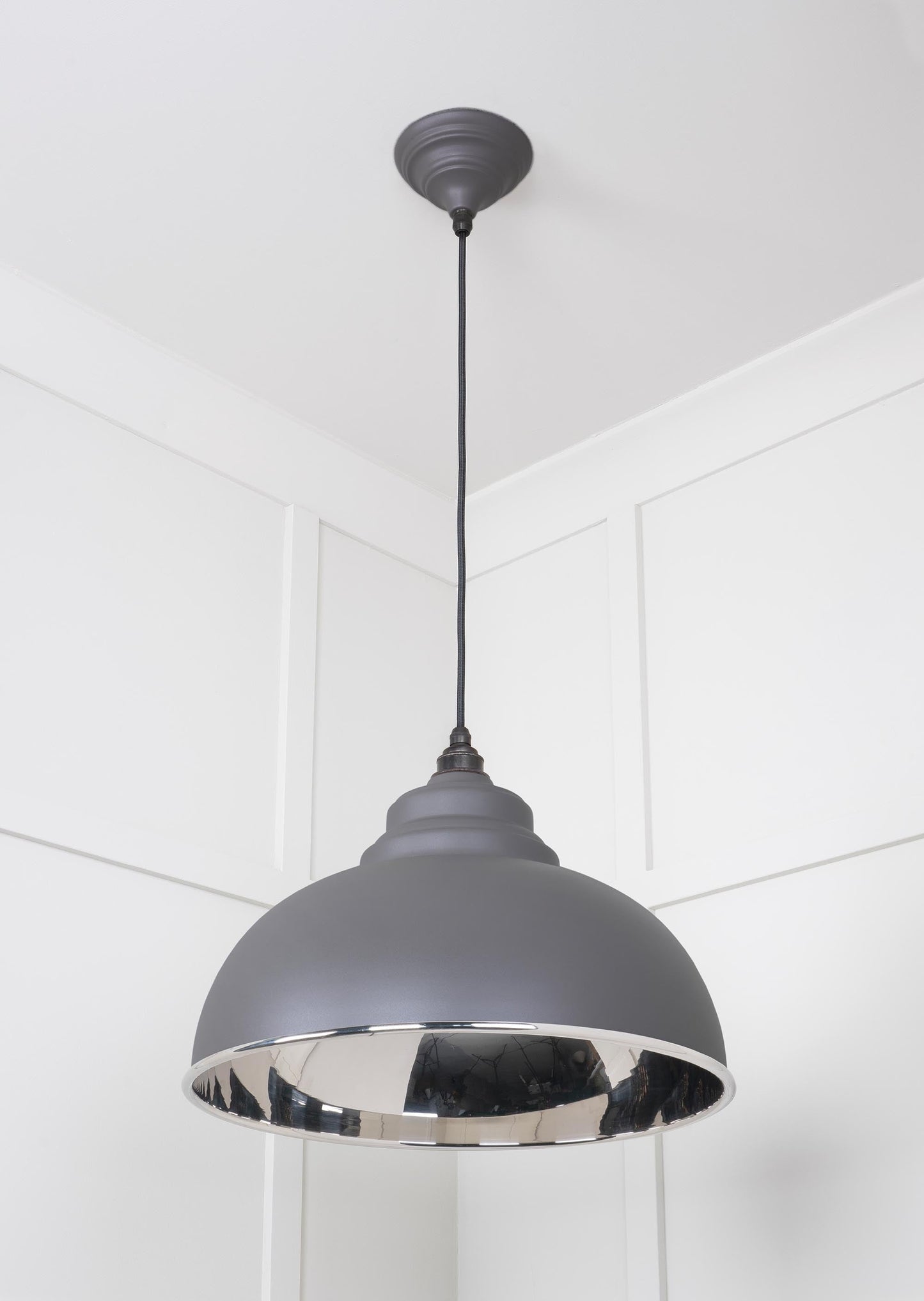 From The Anvil Smooth Nickel Harborne Pendant