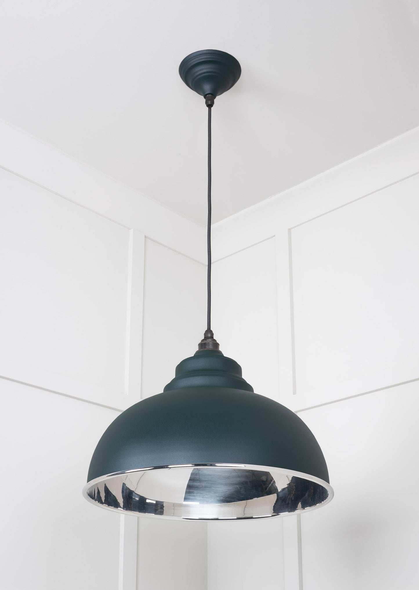 From The Anvil Smooth Nickel Harborne Pendant