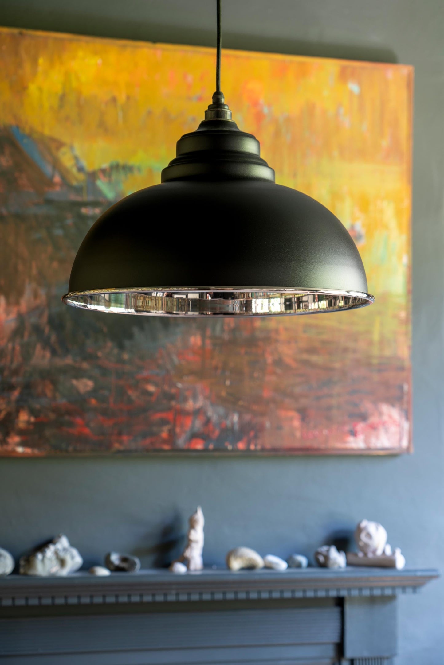 From The Anvil Smooth Nickel Harborne Pendant