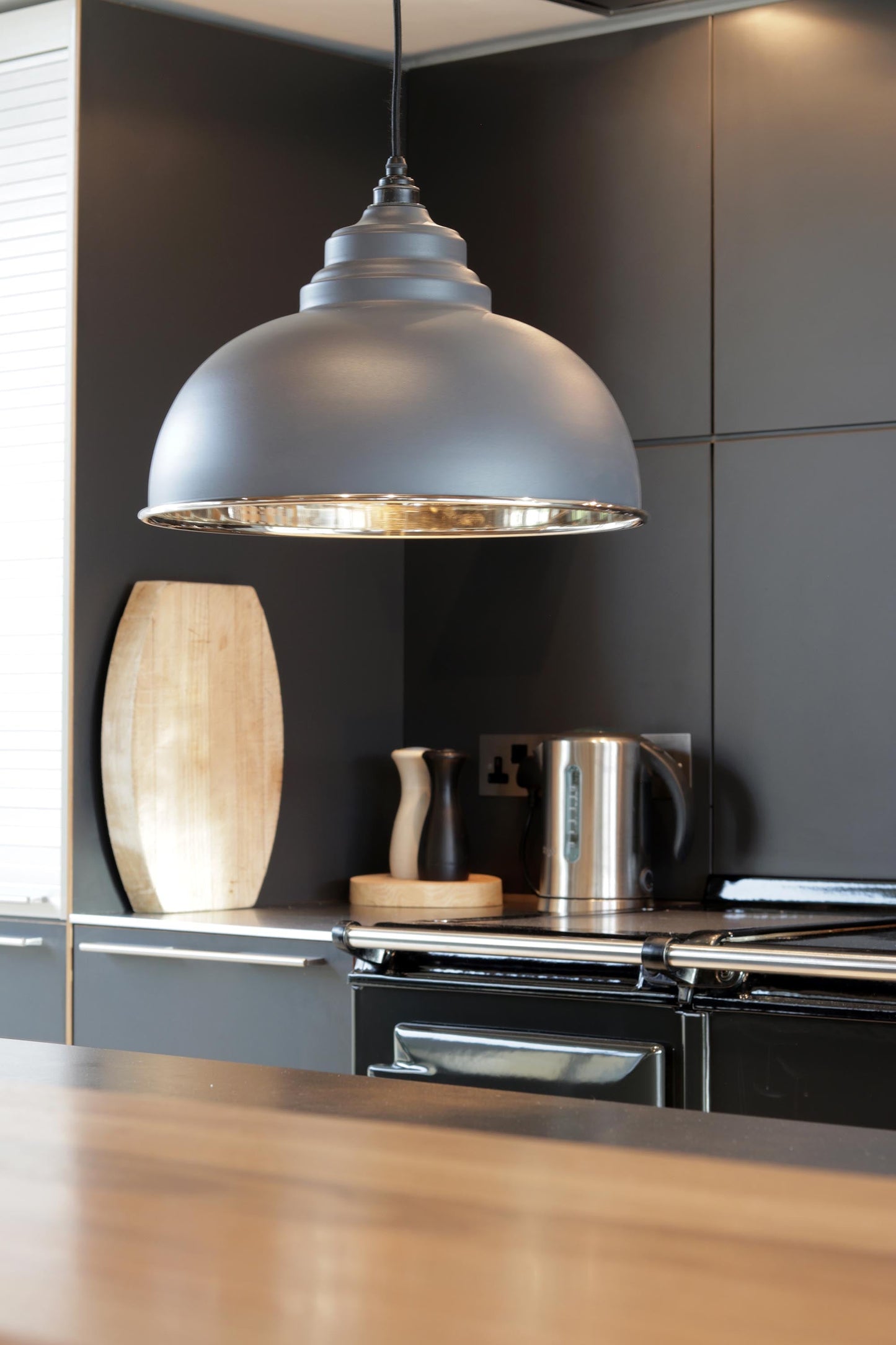 From The Anvil Smooth Nickel Harborne Pendant