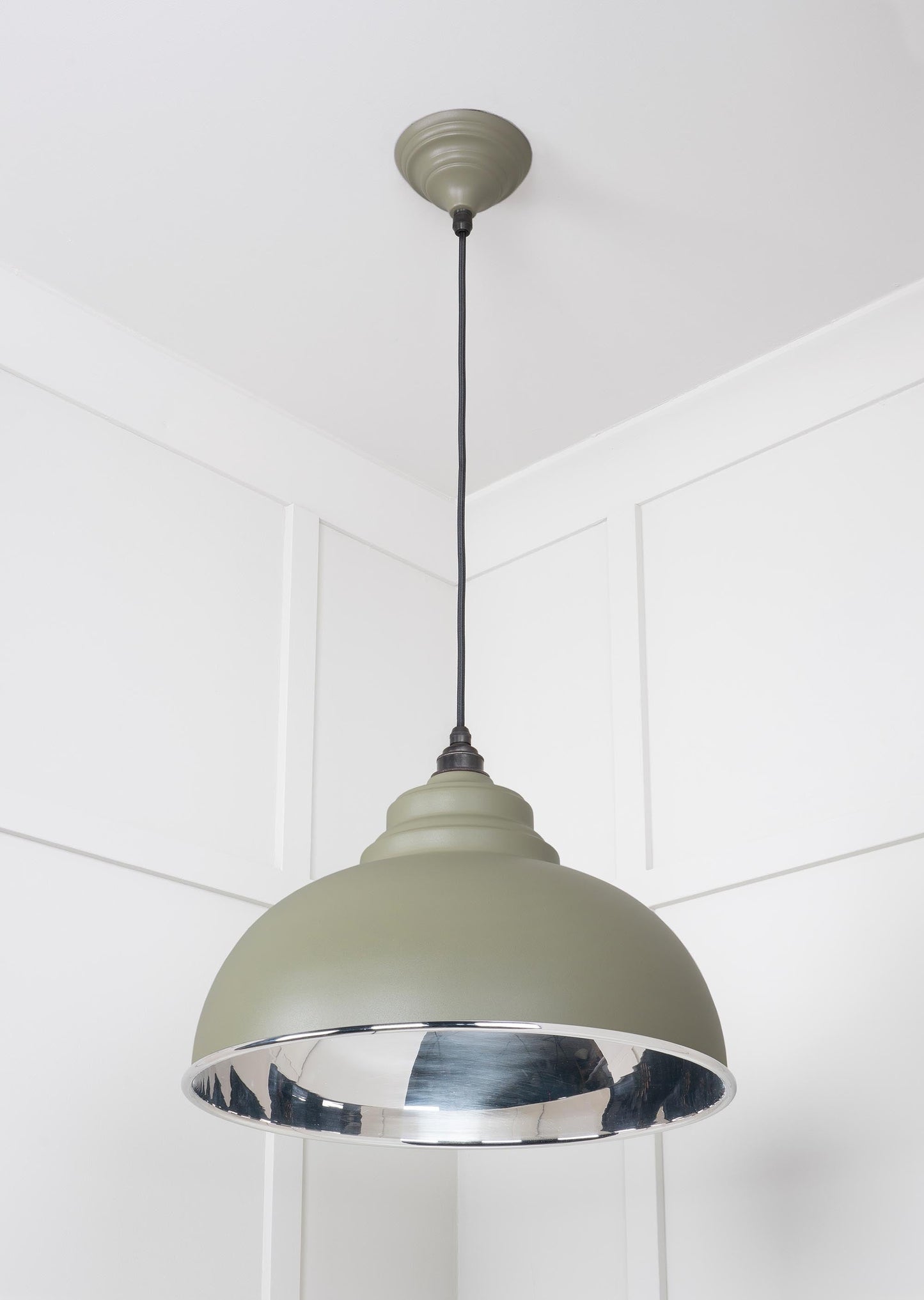 From The Anvil Smooth Nickel Harborne Pendant