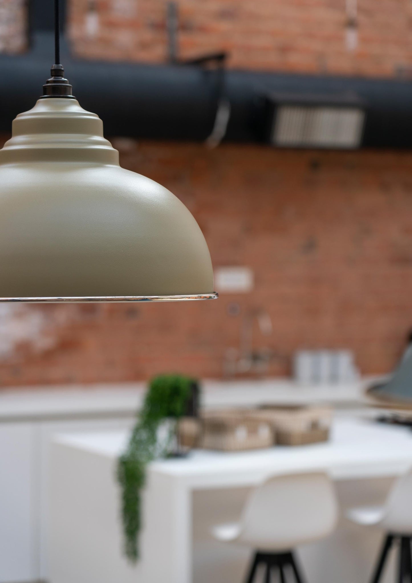 From The Anvil Smooth Nickel Harborne Pendant
