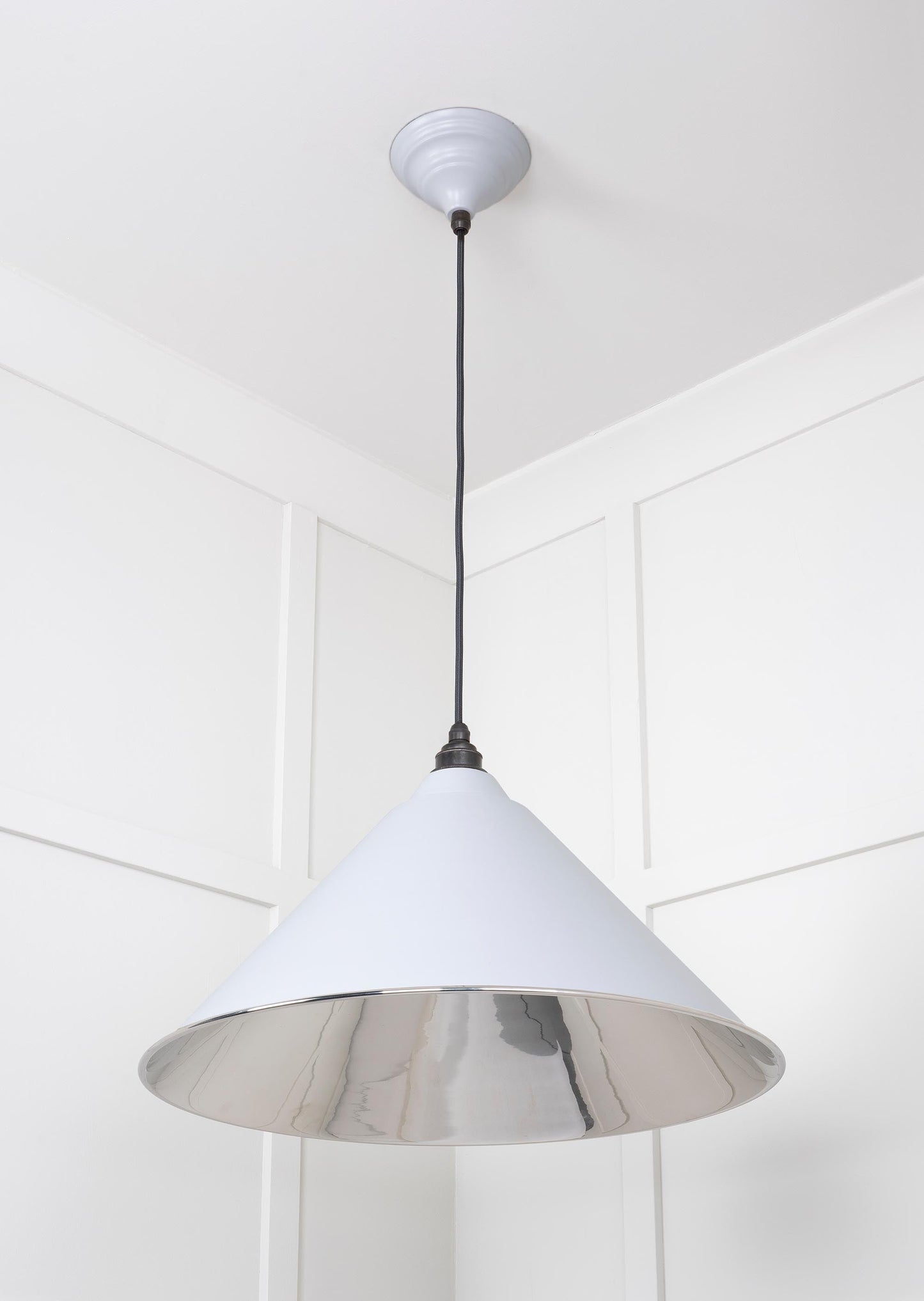 From The Anvil Smooth Nickel Hockley Pendant