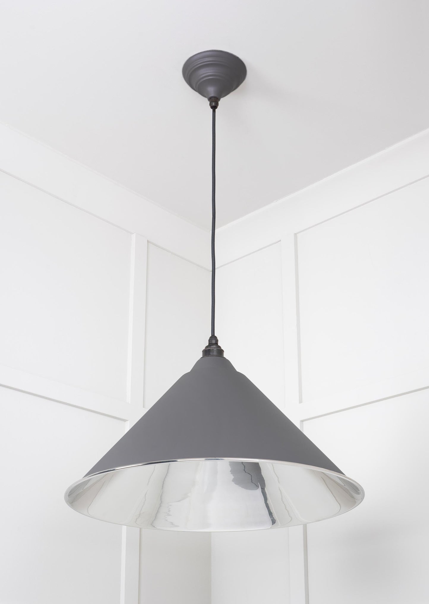 From The Anvil Smooth Nickel Hockley Pendant