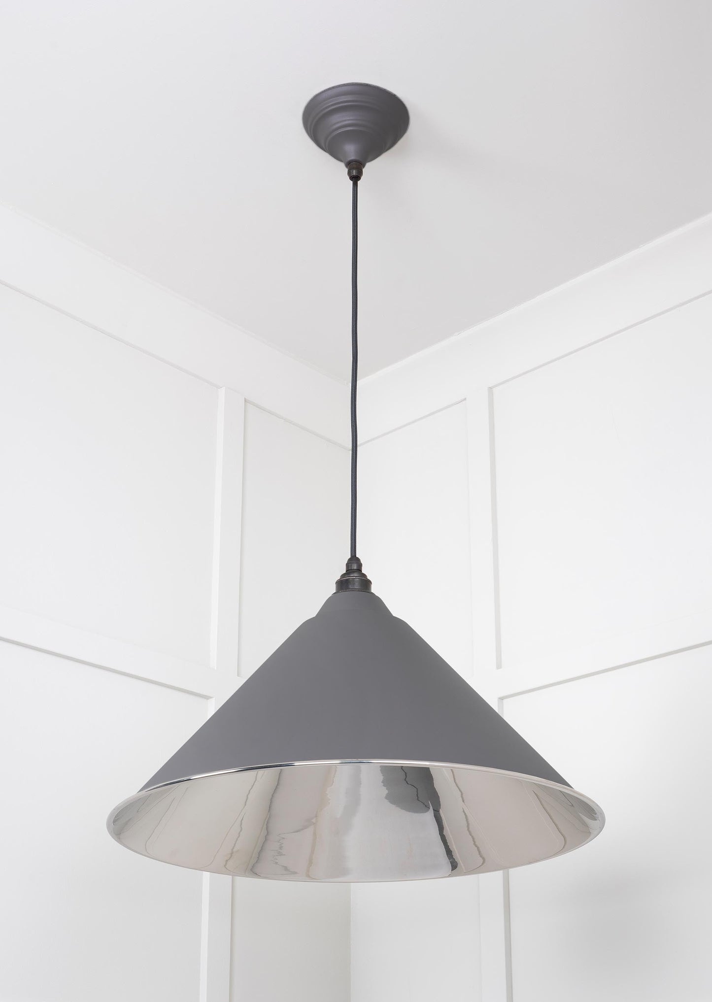 From The Anvil Smooth Nickel Hockley Pendant