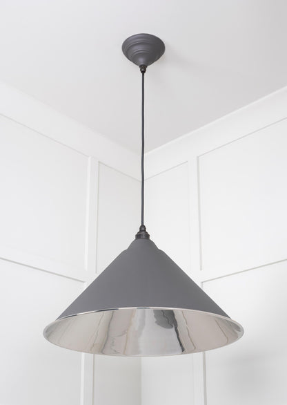 From The Anvil Smooth Nickel Hockley Pendant