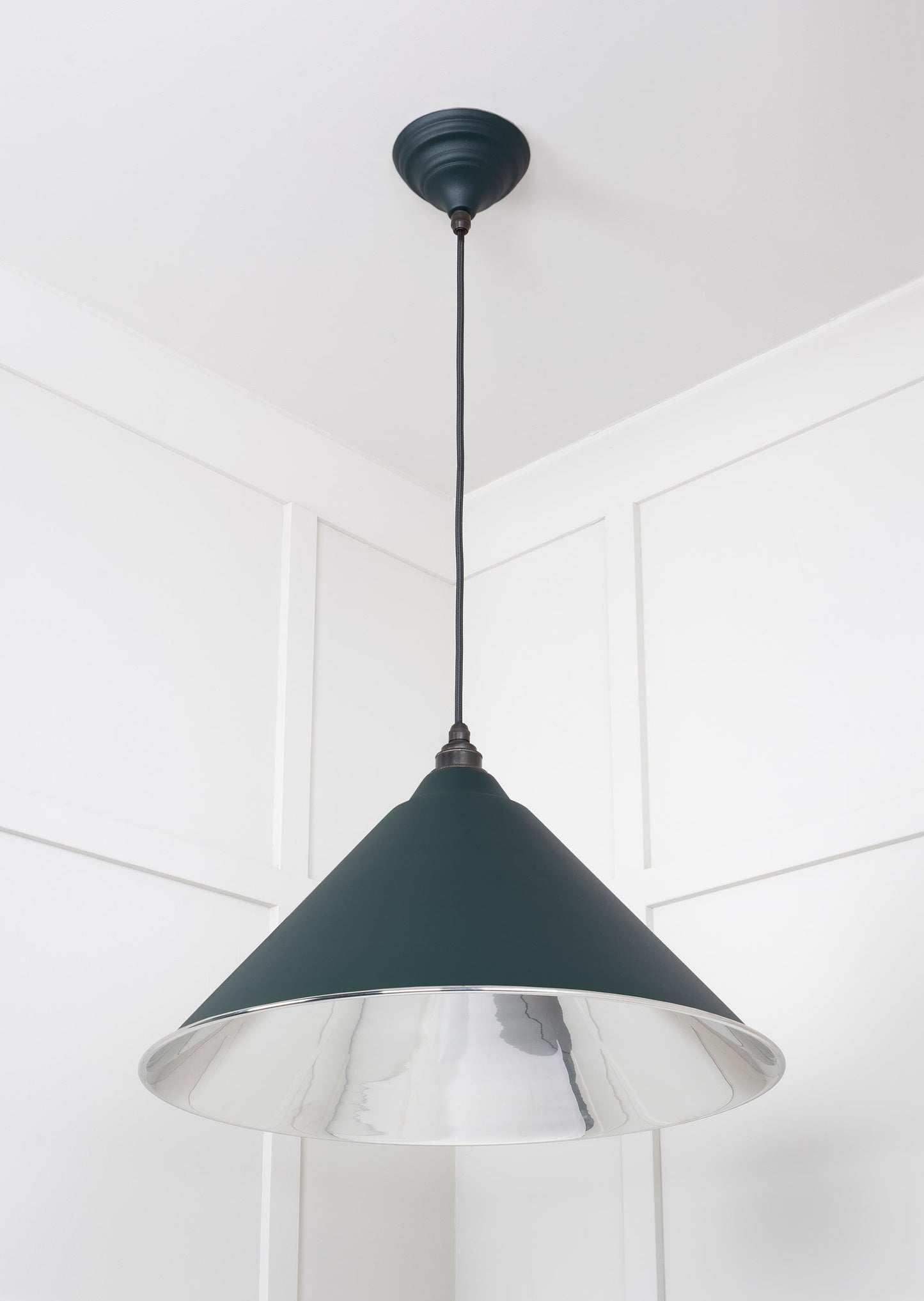 From The Anvil Smooth Nickel Hockley Pendant