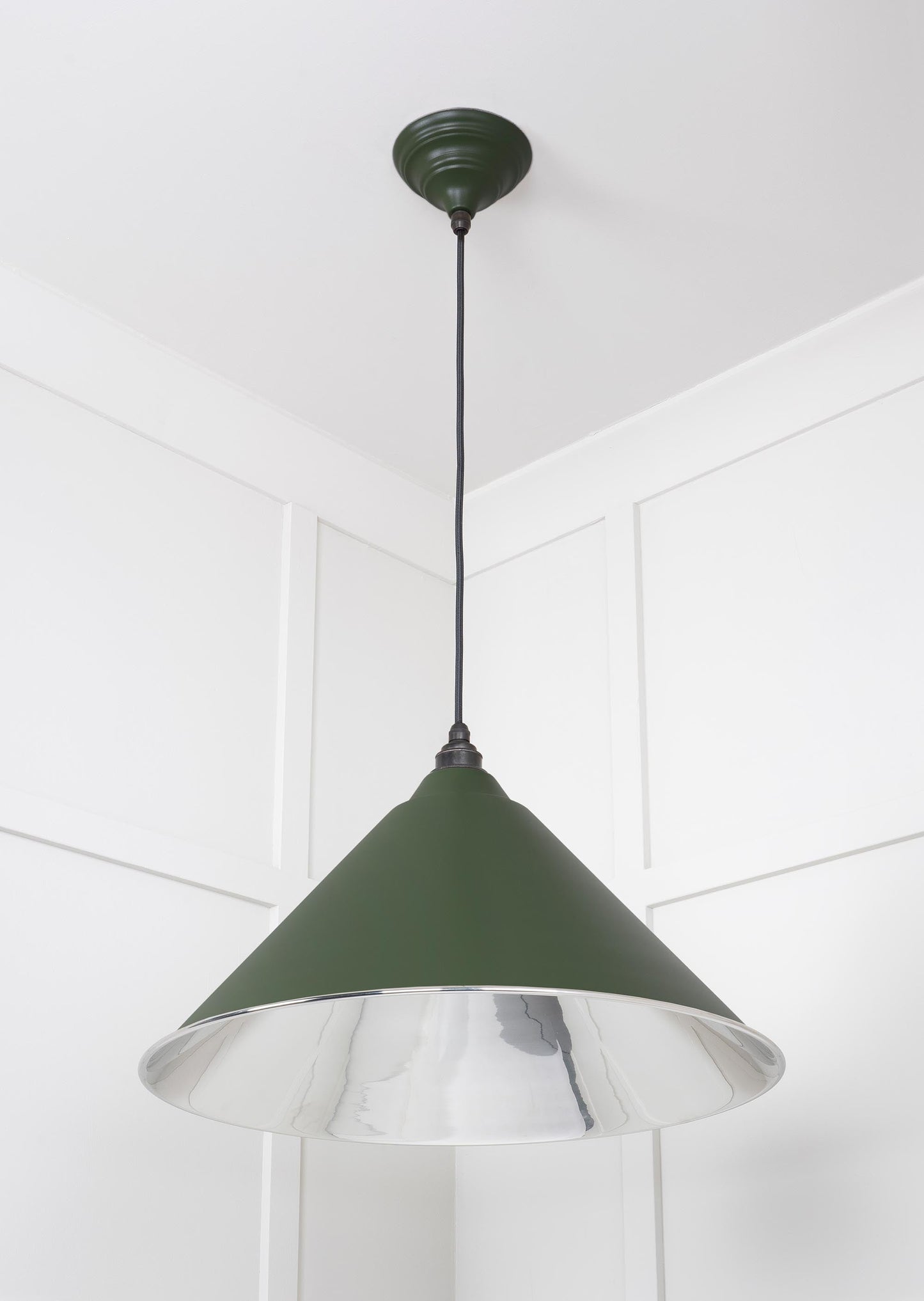 From The Anvil Smooth Nickel Hockley Pendant