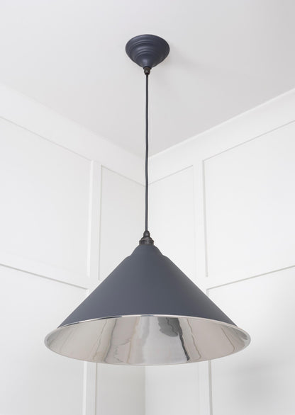 From The Anvil Smooth Nickel Hockley Pendant