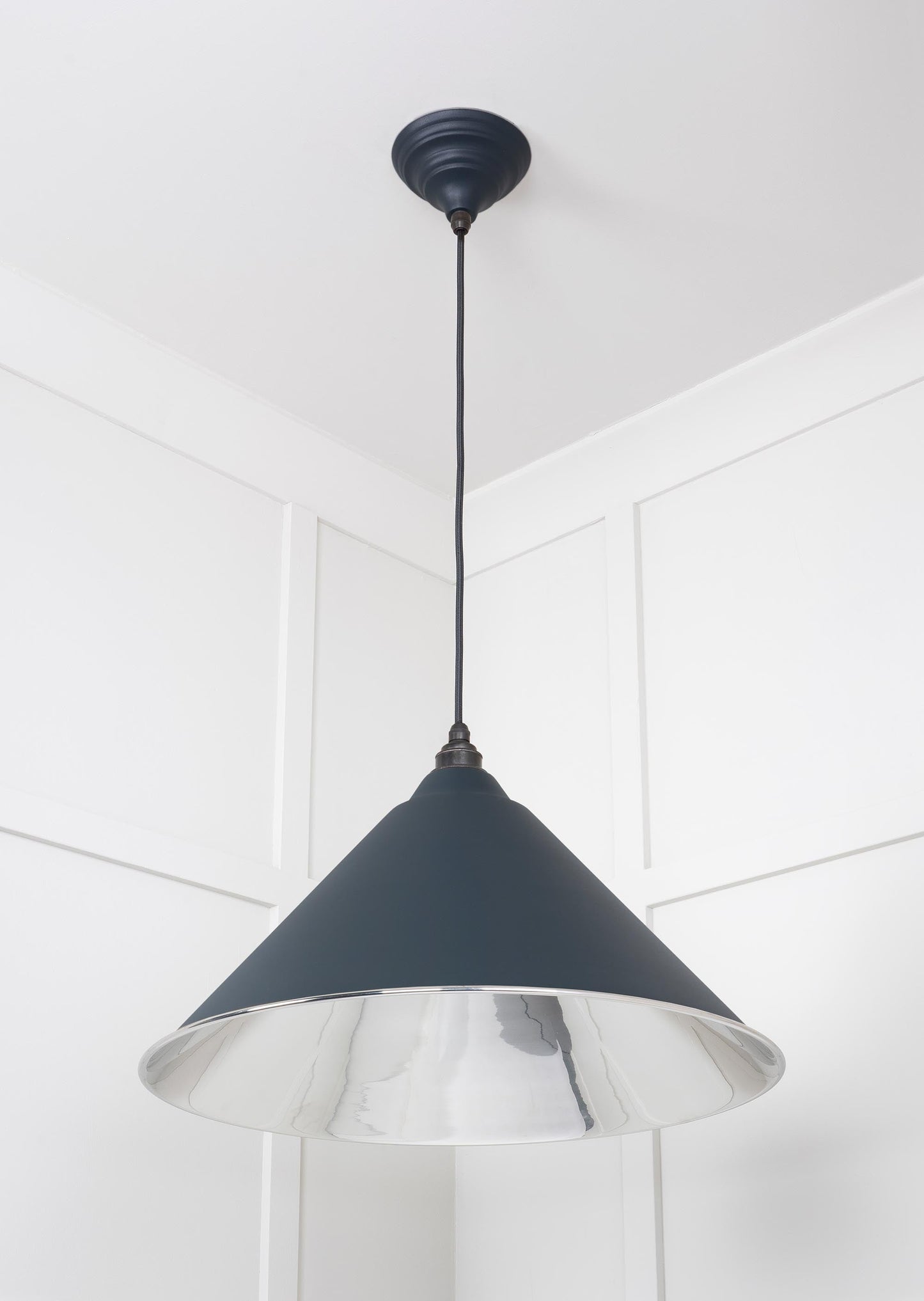From The Anvil Smooth Nickel Hockley Pendant