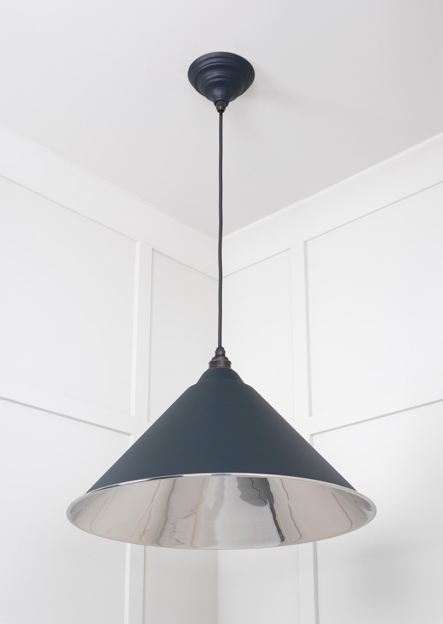 From The Anvil Smooth Nickel Hockley Pendant