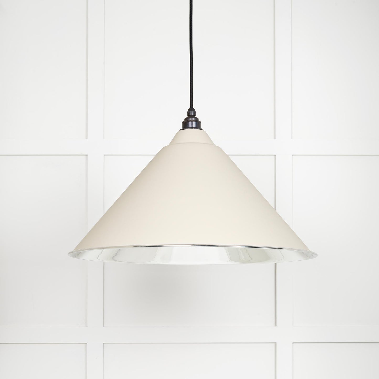 From The Anvil Smooth Nickel Hockley Pendant