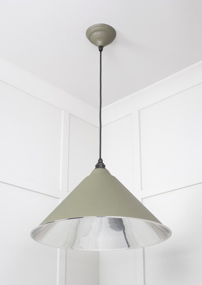 From The Anvil Smooth Nickel Hockley Pendant