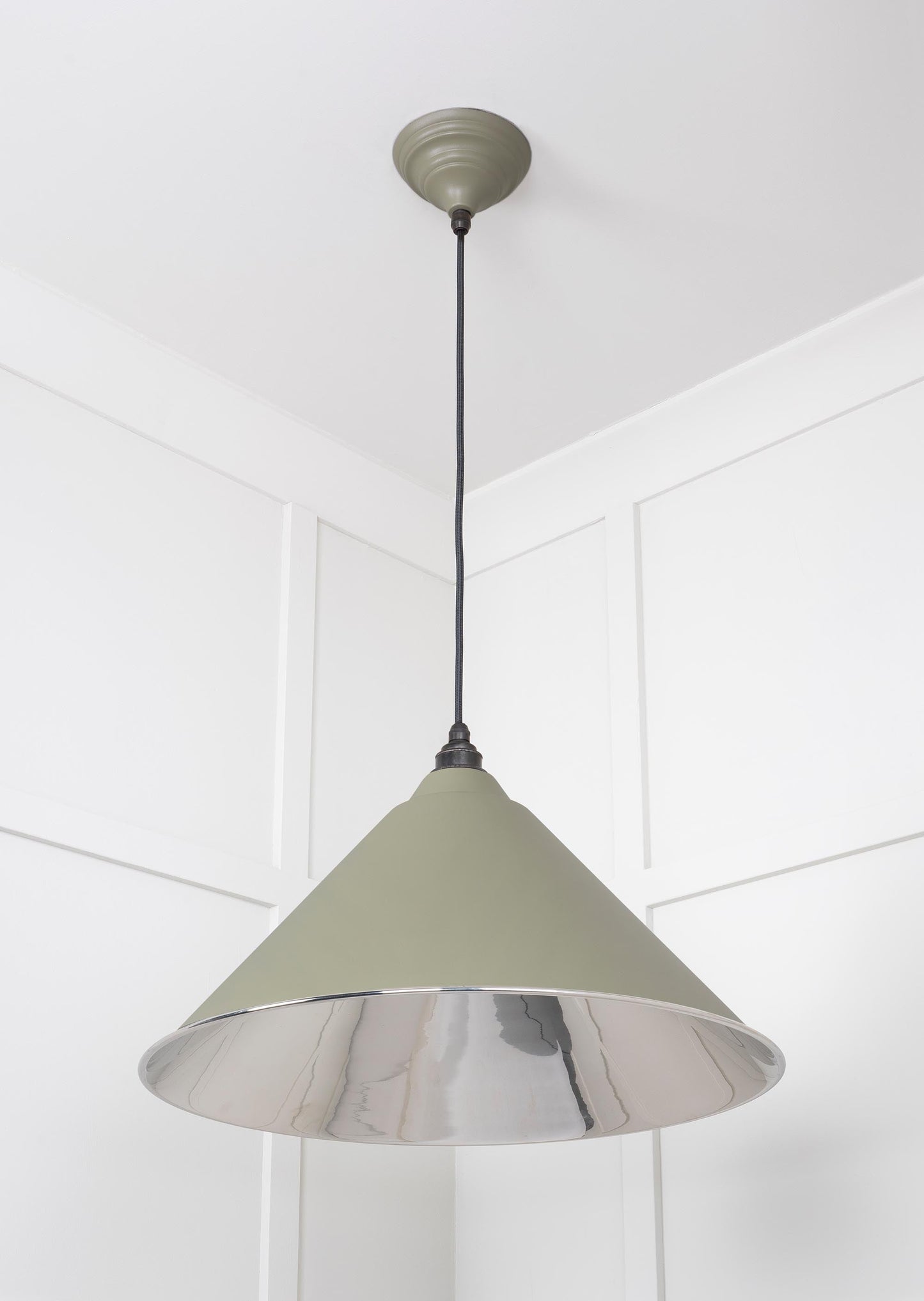 From The Anvil Smooth Nickel Hockley Pendant