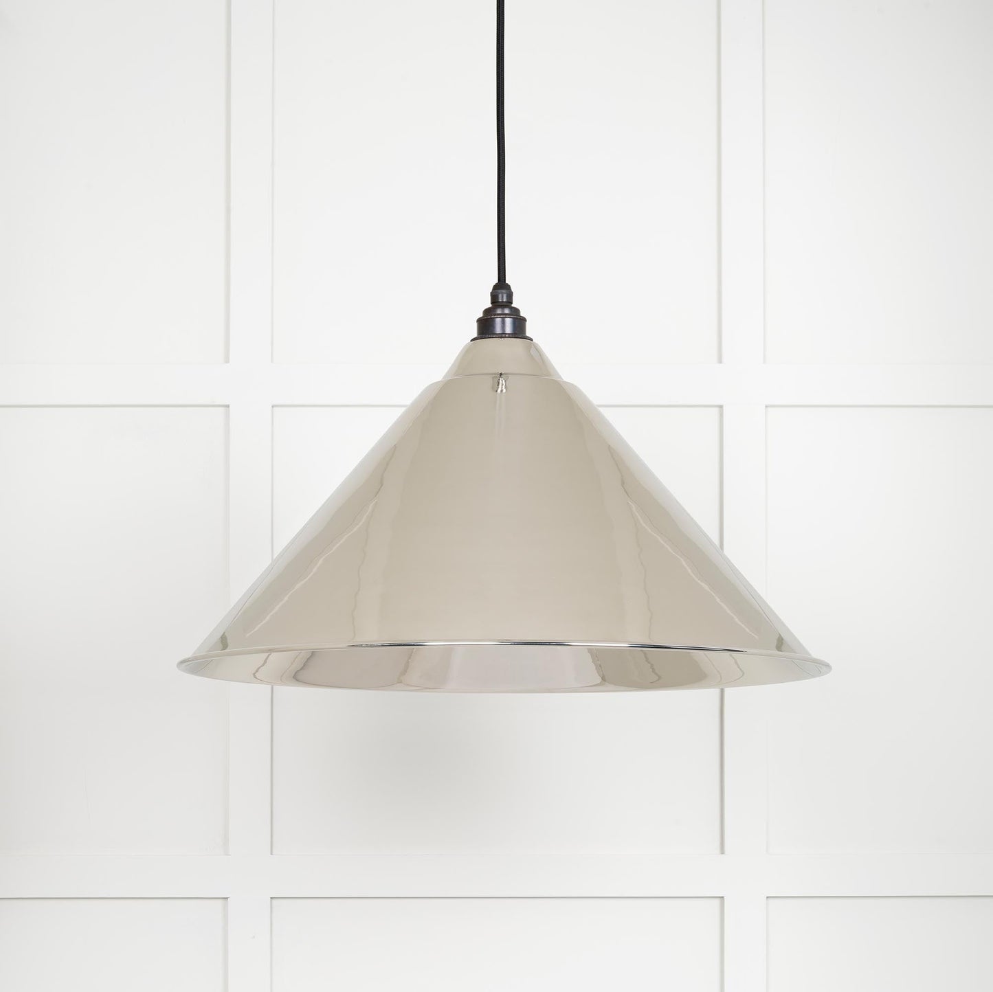 From The Anvil Smooth Nickel Hockley Pendant