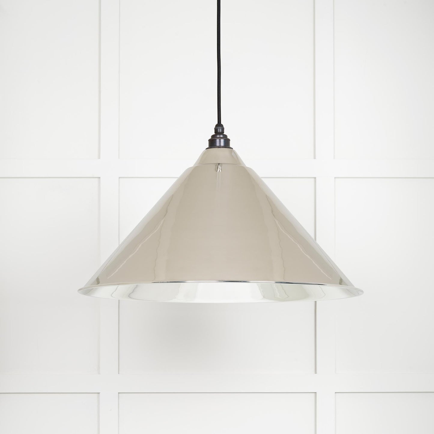 From The Anvil Smooth Nickel Hockley Pendant