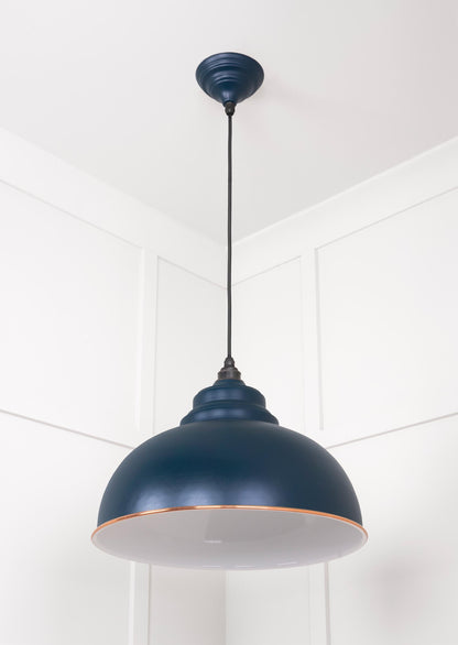 From The Anvil White Gloss Harborne Pendant