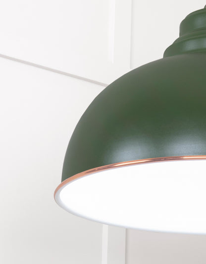 From The Anvil White Gloss Harborne Pendant