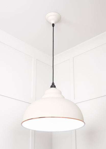 From The Anvil White Gloss Harborne Pendant