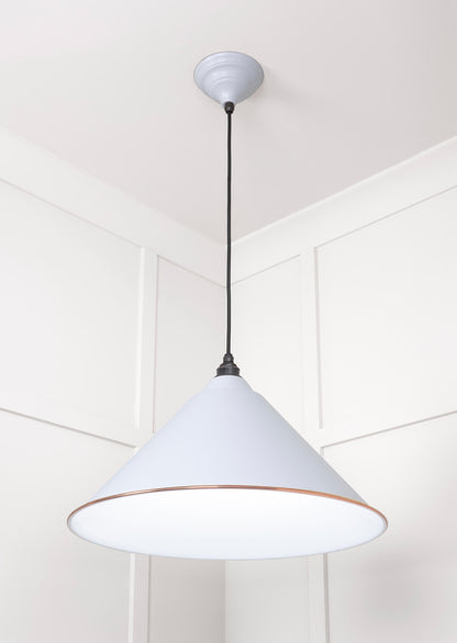 From The Anvil White Gloss Hockley Pendant