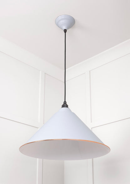 From The Anvil White Gloss Hockley Pendant