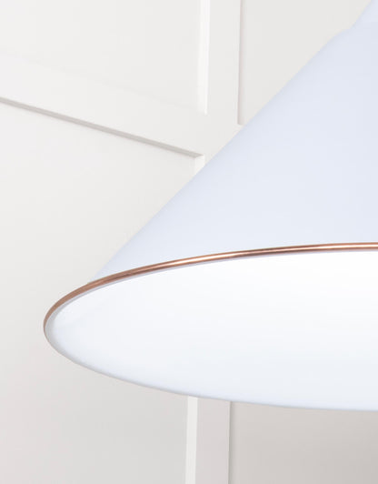 From The Anvil White Gloss Hockley Pendant