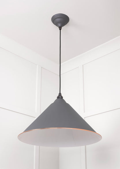 From The Anvil White Gloss Hockley Pendant
