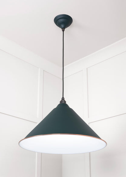 From The Anvil White Gloss Hockley Pendant