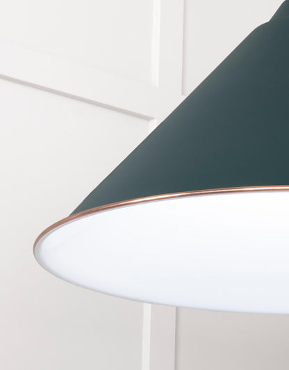 From The Anvil White Gloss Hockley Pendant