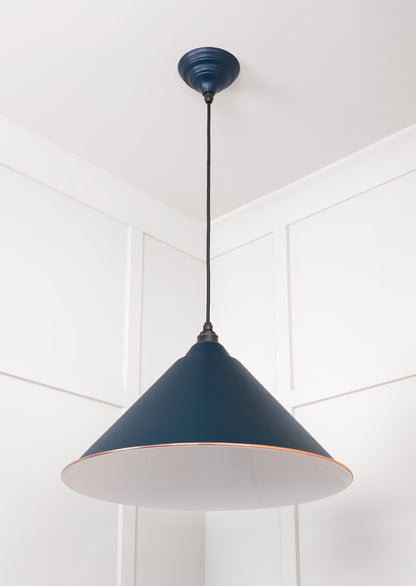 From The Anvil White Gloss Hockley Pendant