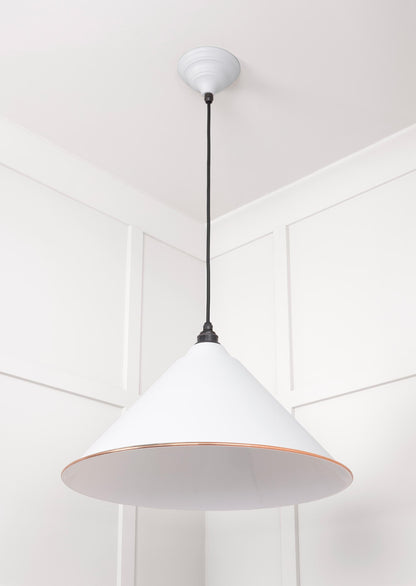 From The Anvil White Gloss Hockley Pendant