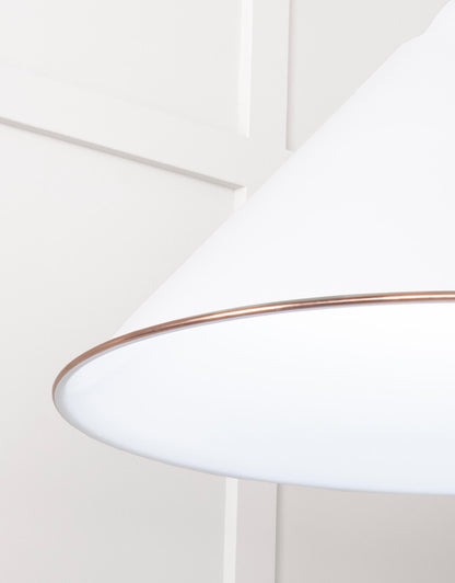 From The Anvil White Gloss Hockley Pendant