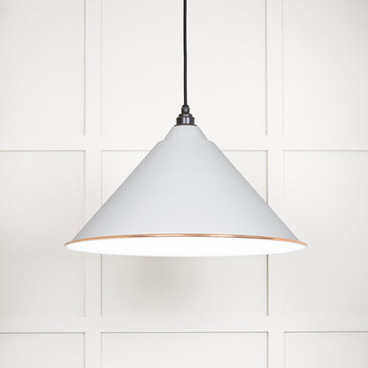 From The Anvil White Gloss Hockley Pendant