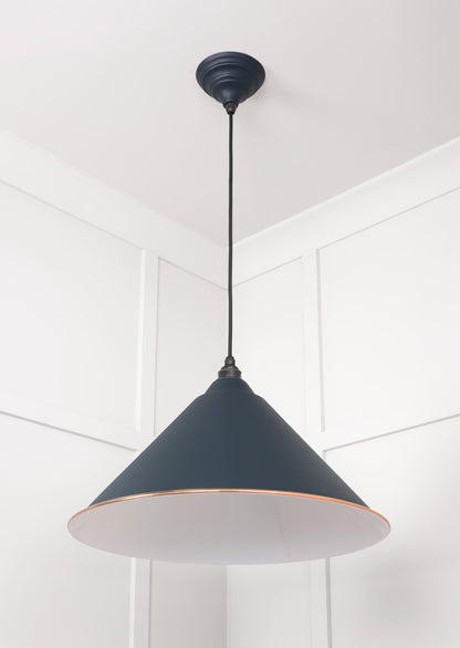 From The Anvil White Gloss Hockley Pendant
