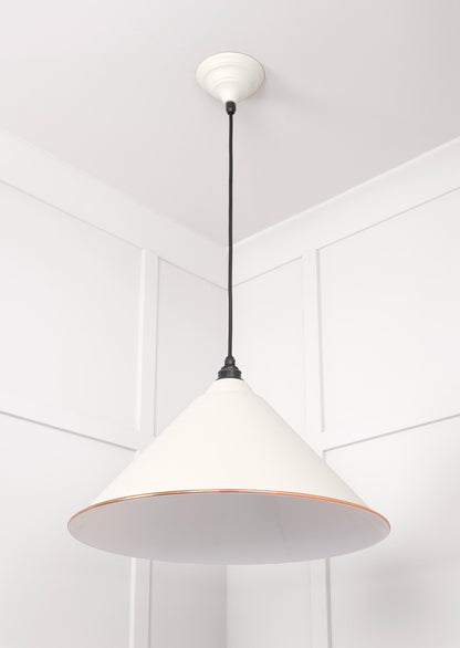 From The Anvil White Gloss Hockley Pendant