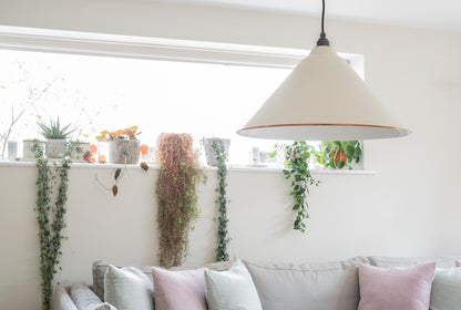 From The Anvil White Gloss Hockley Pendant